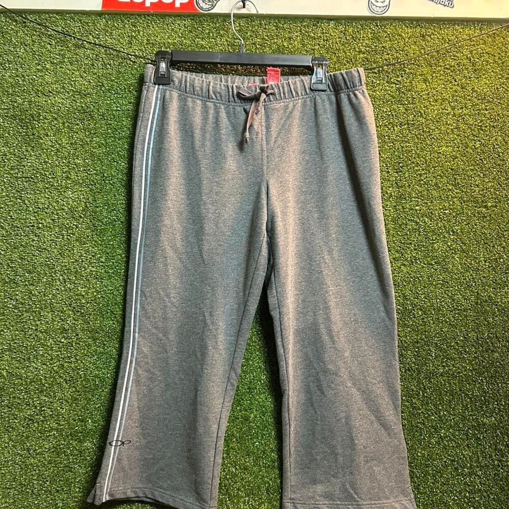 Ocean-pacific Men's Grey and Green Joggers-tracksuits